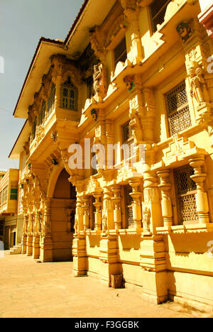 Lalji Maharaj ni Jagya, Sayla, temple hindou, Surendranagar, Gujarat, Inde, Asie Banque D'Images