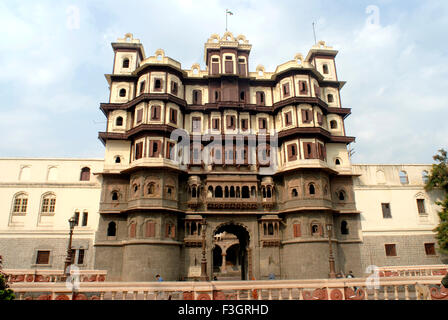 Rajwada Palace, Rajwada, Indore, Madhya Pradesh, Inde, Asie Banque D'Images