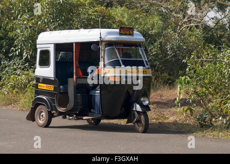 Auto, auto rickshaw, taxi, bébé taxi, pigeon, bajaj, chand gari, lapa, tuk tuk, Keke nagep, 3wheel, tukxi, Inde, Asie Banque D'Images