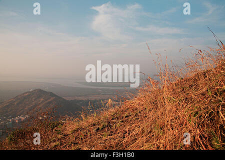 Perspective du paysage ; paysage ; Virar Bombay maintenant Mumbai Maharashtra ; Inde ; Banque D'Images