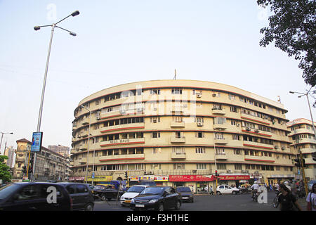 Vieux bâtiment Ness Baug petit maison shankarsheth ; rue jagannath chowk ; Grant Road ; Bombay Mumbai Maharashtra ; Inde ; Banque D'Images