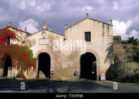 Italie, Toscane, Argentario, Orbetello, Porta Medina Coeli Banque D'Images