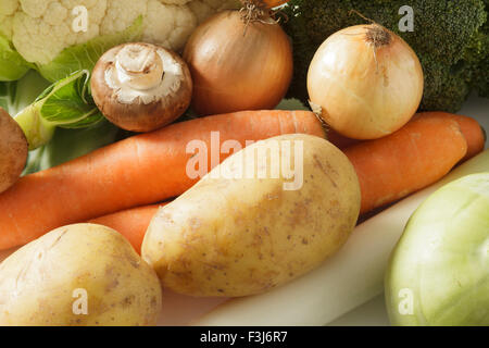 Sélection de légumes d'hiver Banque D'Images