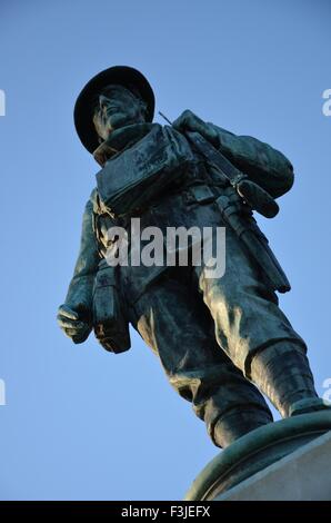 Evesham Worcestershire Monument commémoratif de guerre Banque D'Images