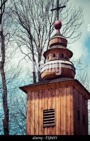 ZAKOPANE, Pologne - 11 MAI 2015 : Ancienne église Notre Dame de Czestochowa, construit en 1847, le plus ancien édifice religieux de la ville de MTI Banque D'Images