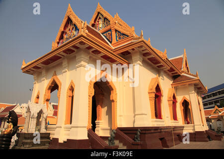 Thaïlande, Bangkok, Wat Traimit, le Temple du Bouddha d'or, Banque D'Images