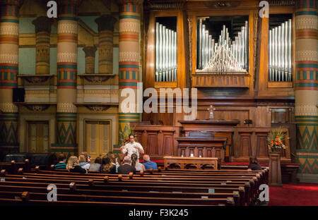 Église presbytérienne du centre-ville de Nashville, Tennessee Banque D'Images