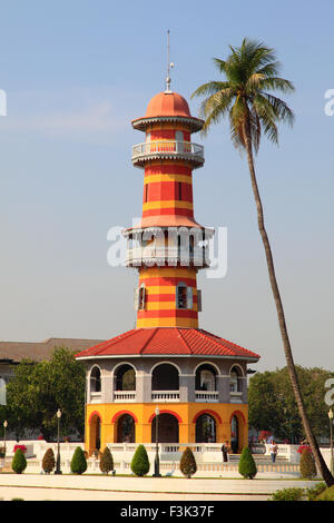 La Thaïlande, Bang Pa-in, le Palais d'été, Province d'Ayutthaya, Banque D'Images