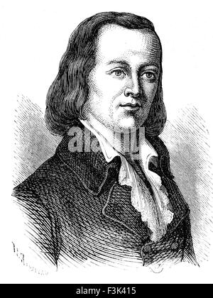 CLAUDE CHAPPE (1763-1805) inventeur français d'un système de sémaphore Banque D'Images