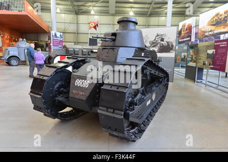 Un réservoir à l'Bovington Tank Museum à Bovington Banque D'Images