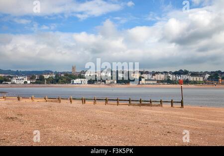 De Dawlish Warren beach Exmouth, Devon, Angleterre. Banque D'Images