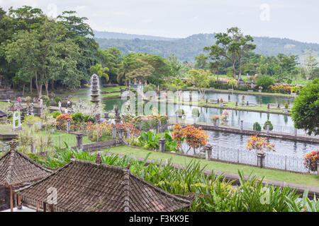 Palais de l'eau royale Tirtagangga, Bali, Indonésie Banque D'Images