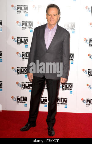 Londres, Royaume-Uni. 8 octobre, 2015. Bryan Cranston à un Photocall pour le film 'Trumbo' lors de la 59e BFI London Film Festival. Londres, 08.10.2015/photo : dpa Crédit alliance photo alliance/Alamy Live News Banque D'Images