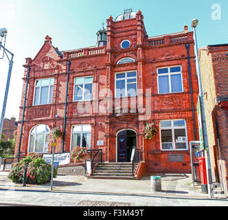 Hôtel de ville de Northwich, Cheshire, Angleterre l'ancien bâtiment de la bibliothèque Banque D'Images