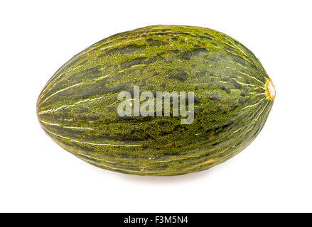 Melon de Noël isolated on white Banque D'Images