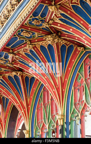 L'église St Andrews, Cullompton, Devon, UK. Date de 1430, construit en style "perpendiculaire" Banque D'Images