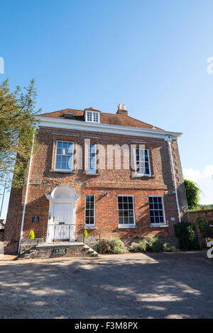 New Forest Verderers et bureaux de la Commission des forêts de la Cour, la Queen's House, Lyndhurst, New Forest, Hampshire, Royaume-Uni Banque D'Images