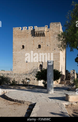 Château de colosse, près de Limassol, à Chypre Banque D'Images