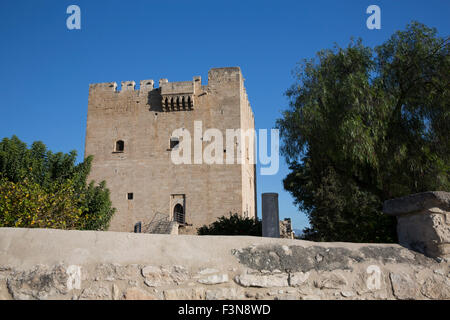 Château de colosse, près de Limassol, à Chypre Banque D'Images