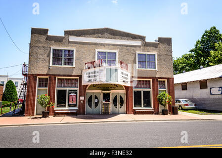 Churchill Theatre Community Building, 103 Walnut Street, Church Hill, Maryland Banque D'Images