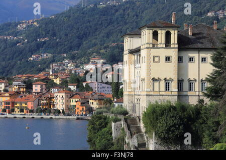 Palazzo Gallio, Gravedona, Lac de Côme, Italie Banque D'Images