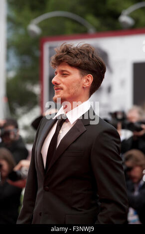 Folletto acteur Antonio à la projection de gala pour le film L'attesa au 72e Festival du Film de Venise, samedi 5 septembre 2015 Banque D'Images