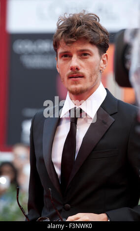 Folletto acteur Antonio à la projection de gala pour le film L'attesa au 72e Festival du Film de Venise, samedi 5 septembre 2015 Banque D'Images