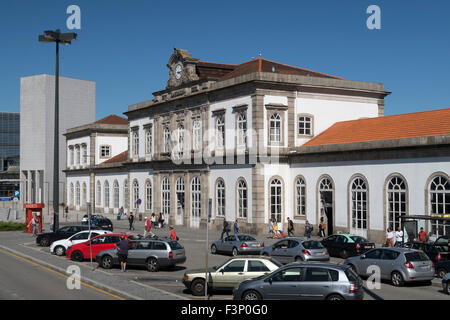 La Gare de Campanhã à Porto, Nord du Portugal, Europe Banque D'Images