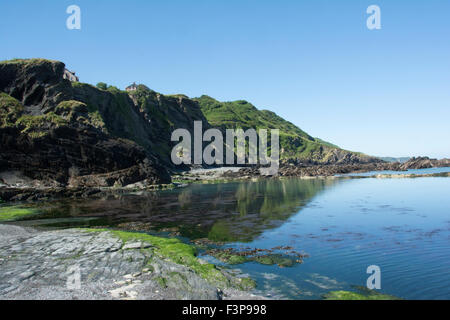 N.DEVON. ILFRACOMBE ; MESDAMES BEACH Banque D'Images