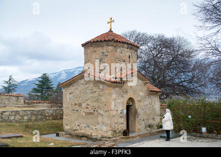 Chapelle de Samtavro monastère à Mtskheta - l'ancienne capitale de la Géorgie Banque D'Images