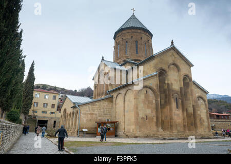 Samtavro Transfiguration Église orthodoxe de Mtskheta - l'ancienne capitale de la Géorgie Banque D'Images