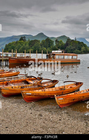 Derwent Water Keswick Cumbria ; Royaume-Uni ; Banque D'Images