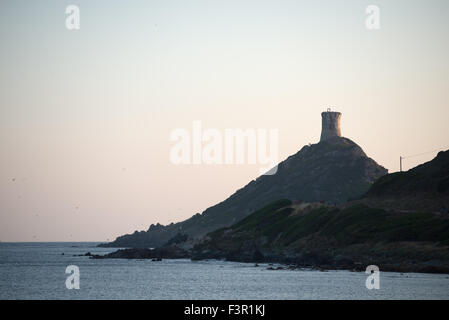 Pointe de la Parata, Sanguinaires, Ajaccio, Corse, France Banque D'Images