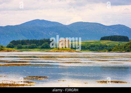 Château de Stalker, près de Appin, ARGYLL & BUTE, Ecosse Banque D'Images