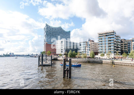 Elbe Philharmonic Hall, HafenCity, Hambourg, Allemagne Banque D'Images