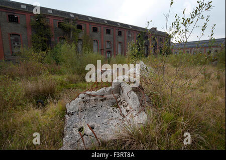 La mine de Penalta, Galles du Sud, Royaume-Uni. 11 octobre, 2015. La liquidation house est un bâtiment classé et est en vente. L'objectif pour l'immeuble à être développé dans d'appartements et ils vous donnent sur la vieille de liquidation, qui est également inscrit comme monuments historiques importants pour les mineurs dans le sud du Pays de Galles. Credit : Roger tiley/Alamy Live News Banque D'Images