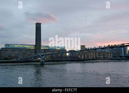 La Tate Modern Gallery Banque D'Images