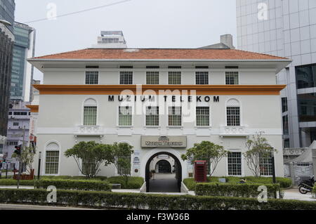 Telekom museum building à Kuala Lumpur, Malaisie Banque D'Images