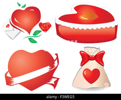 Valentine hearts, partie 11 Banque D'Images