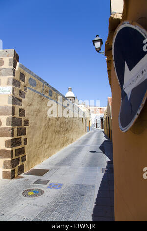 Agüimes à Gran Canaria Banque D'Images