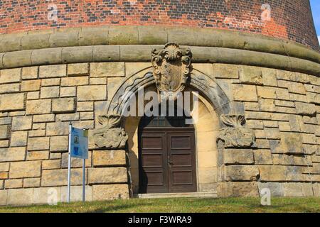 Ancien château d'eau de Leipzig Banque D'Images