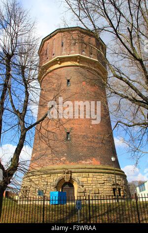 Ancien château d'eau de Leipzig Banque D'Images