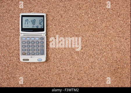 Calculatrice électronique Banque D'Images