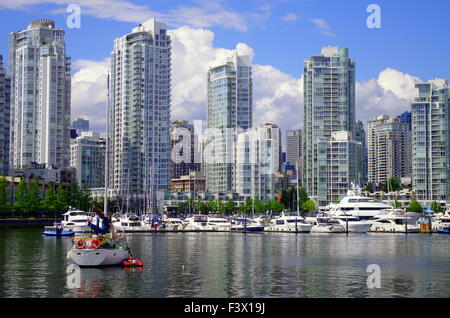 Le centre-ville de Vancouver Banque D'Images