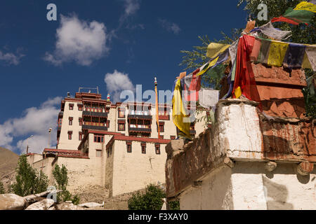 L'Inde, le Jammu-et-Cachemire, Ladakh, Palais Stok, maison d'été de l'ancienne famille royale, musée maintenant Banque D'Images