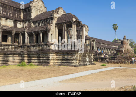 Temple Angkor Thom Banque D'Images