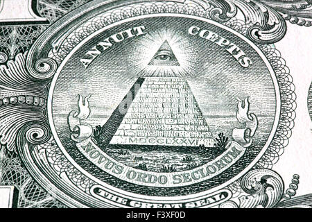 billet d’un dollar Banque D'Images