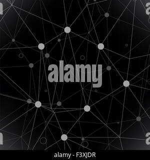 Résumé Contexte géométrique Banque D'Images