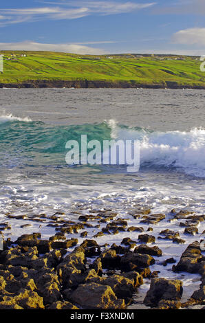 Crépuscule à Doolin Banque D'Images