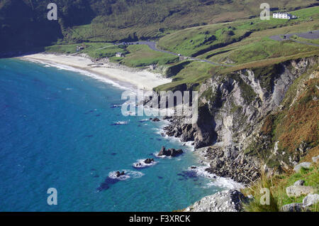 Keem Bay Découvrez sur Achill Island Banque D'Images